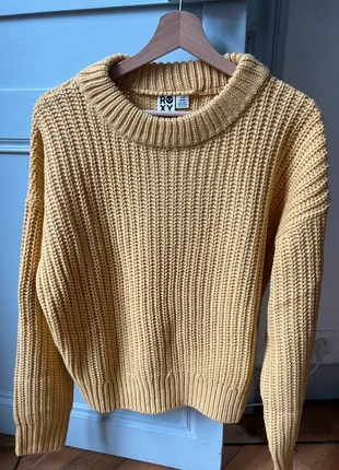 Pull Roxy Coming Home - Grosse Maille Jaune Moutarde - T.M - Neuf, marque: Roxy, état: Neuf avec étiquette, taille: M / 38 / 10, 25,00 €, 26,95 € Protection acheteurs (Pro) incluse