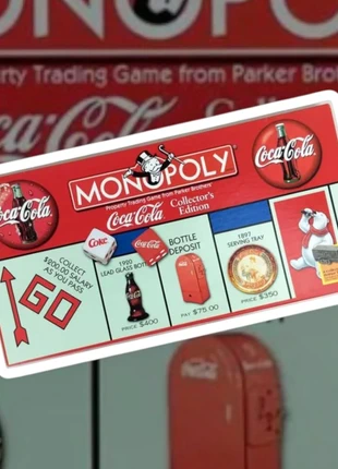 Monopoly Coca Cola Collector's Edition, marque: Coca-Cola, état: Neuf sans étiquette, 50,00 €, 53,20 € Protection acheteurs incluse