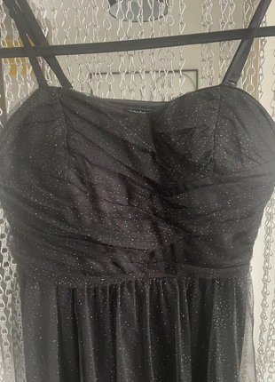 Robe de fête bustier noire Cache Cache, bretelles amovibles – taille S, brand: Cache Cache, condition: Very good, size: S / 36 / 8, €10.00, €11.20 includes Buyer Protection