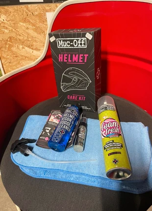 Kit entretien casque moto, marque: moto, état: Neuf avec étiquette, 10,00 €, 11,20 € Protection acheteurs incluse