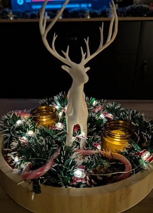 Cerf Noël, marque: Impression, état: Neuf sans étiquette, 5,50 €, 6,48 € Protection acheteurs incluse