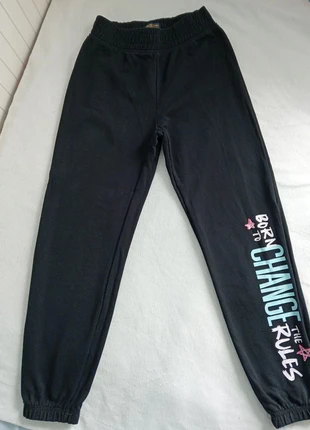 🖤 Pantalón deportivo negro – OVS Kids, marque: OVS Kids, état: Neuf sans étiquette, taille: 11 ans / 146 cm, 8,00 €, 9,10 € Protection acheteurs incluse