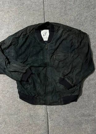 Blackthorn Dark Blue Vintage Zipped Bomber Jacket (80s/90s Style), brand: other, condition: Very good, size: L, £34.99, £37.44 includes Buyer Protection Pro