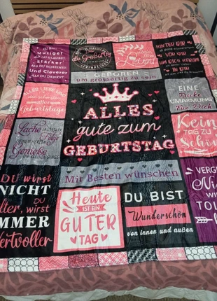 Plaid 200 x 150 cm, estado: Novo com etiquetas, €3.20, €4.06 inclui Proteção do Comprador