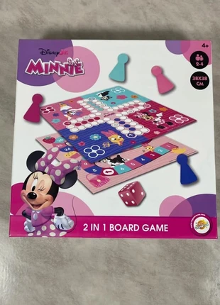 Jeu Minnie Disney 2 en 1 – Plateau 38×38 cm – Jeu de société enfant dès 4 ans, brand: Disney, condizioni: Nuovo senza cartellino, taglia: 4 anni / 104 cm, €12.00, €13.30 include la Protezione acquisti Pro