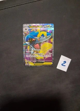 Mega sharpedo ex pokemon, marke: Pokémon, zustand: Sehr gut, 6,00 €, 7,00 € inklusive Vinted-Käuferschutz