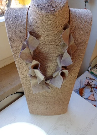 Collana in pelle, marque: Lavorazione Artigiana, état: Neuf sans étiquette, 5,00 €, 5,95 € Protection acheteurs incluse