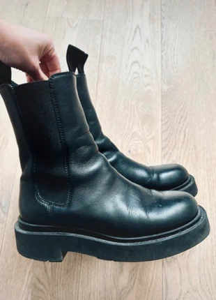 Boots H&M cuir véritable, marque: H&M, état: Très bon état, taille: 36, 15,00 €, 16,45 € Protection acheteurs incluse