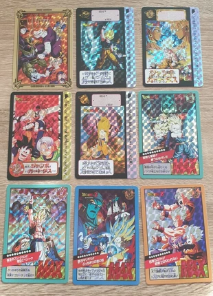 Lot de 9 cartes dragon ball z prism fancard, brand: Dragon Ball Z, condition: Very good, €50.00, €53.20 includes Buyer Protection