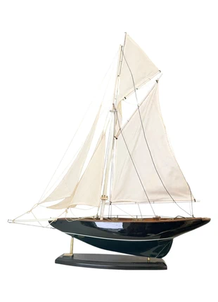 aquette Bateau Voilier de Course Penduick - Bois & Toile - Déco Marine Luxe, brand: Pen Duick, condition: Very good, €100.00, €105.70 includes Buyer Protection