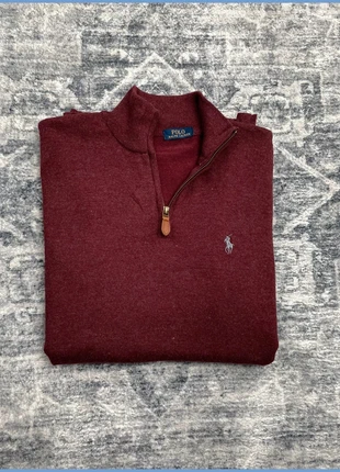Pull Half zip Ralph Lauren, pull camionneur rouge taille XL homme,, marque: Ralph Lauren, état: Très bon état, taille: XL, 41,00 €, 43,75 € Protection acheteurs incluse
