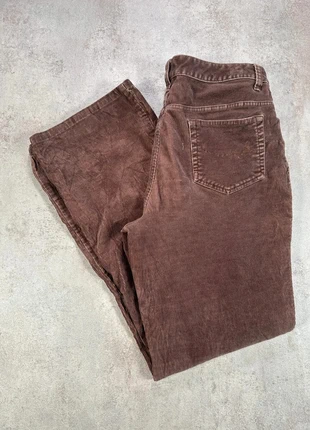 Pantalon Vintage En Velours Côtelé / Corduroy st john's bay cord brun droit taille 10, merk: Vintage Dressing, staat: Heel goed, maat: L / 40 / 12, € 8,00, € 9,10 inclusief Kopersbescherming Pro