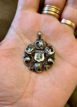 Pendentif Feldkirch en argent massif, marca: Argent, estado: Muito bom, €24.50, €26.43 inclui Proteção do Comprador Pro
