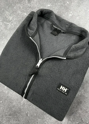 Polaire Helly Hansen vintage grise logo brodé HH - L homme - polyester PL 12, merk: Helly Hansen, staat: Goed, maat: L, € 12,00, € 13,30 inclusief Kopersbescherming Pro