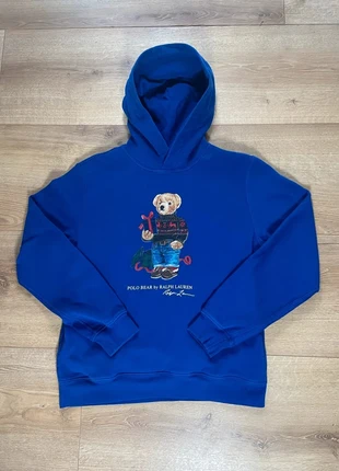 Sweat à capuche Ralph Lauren Ours Bear la Bleu XS, brand: Ralph Lauren, condizioni: Ottime, taglia: XS, €74.90, €79.35 include la Protezione acquisti Pro