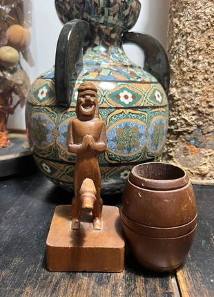 Satyr bois figurine drôle sexe, condition: Very good, €12.00, €13.30 includes Buyer Protection