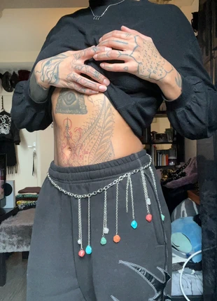 Ceinture fantaisie, marque: Dolls Kill, état: Bon état, taille: Ajustable, 10,00 €, 11,20 € Protection acheteurs incluse