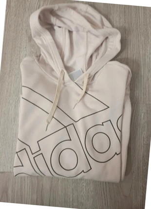 Sweat à capuche Adidas blanc – Taille S, merk: adidas, staat: Heel goed, maat: S / 36 / 8, € 7,90, € 9,00 inclusief Kopersbescherming