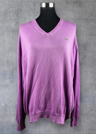 |Pull Lacoste Col V #1 | Violet | L |, brand: Lacoste, condition: Very good, size: L / 40 / 12, €15.00, €16.45 includes Buyer Protection Pro