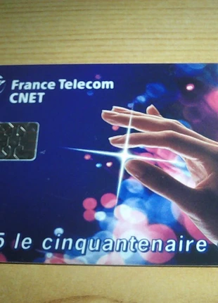 Telecartes (Vide) Publiques : Cnet / En carte de 50 Unites, marque: CNET, état: Très bon état, 1,50 €, 2,28 € Protection acheteurs incluse