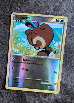 Fouinette 80/123 HGSS Reverse Pokemon, marque: Pokémon, état: Bon état, 2,50 €, 3,33 € Protection acheteurs (Pro) incluse