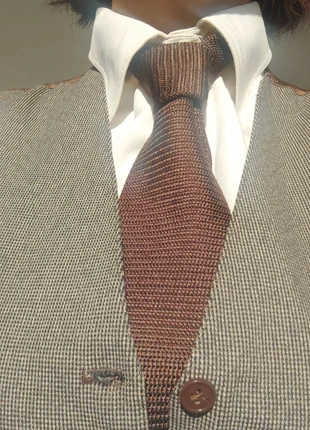 Cravatta vintage Hugh Parsons in maglia di seta, brand: SETA, condizioni: Ottime, €10.00, €11.20 include la Protezione acquisti