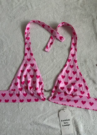 top soutif bra rose pink jennifers body hearts vintage y2k 2000s, marque: Fashion Sexy Lounge, état: Neuf avec étiquette, taille: M / 38 / 10, 3,50 €, 4,38 € Protection acheteurs incluse