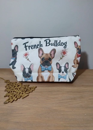 Trousse de maquillage "French Bulldog", marca: pas de marque, estado: Novo sem etiquetas, €5.50, €6.48 inclui Proteção do Comprador
