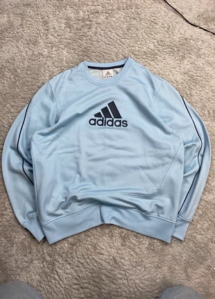 Sweat col rond Adidas Homme vintage rétro 90s bleu ciel / Taille M - 348, marque: adidas, état: Très bon état, taille: M, 30,00 €, 32,20 € Protection acheteurs incluse