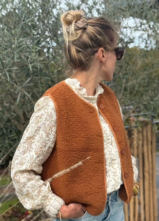 Gilet caramel taille S, état: Très bon état, taille: S / 36 / 8, 36,00 €, 38,50 € Protection acheteurs (Pro) incluse