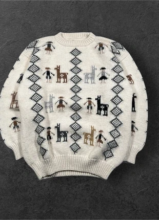 Vintage Handmade Sweater - Pull fait main - M, brand: Vintage Dressing, condition: Very good, size: M, €39.00, €41.65 includes Buyer Protection