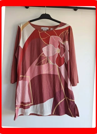 217. Tunique fleurie Atlas For Women T42, marque: Atlas for Women, état: Très bon état, taille: XL / 42 / 14, 6,00 €, 7,00 € Protection acheteurs (Pro) incluse