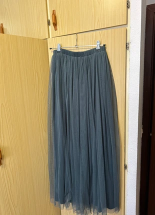 Falda larga de tul, marque: sin marca, état: Neuf sans étiquette, taille: M / 38 / 10, 10,00 €, 11,20 € Protection acheteurs incluse