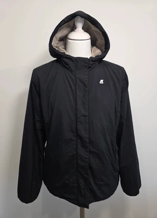 Manteau parka fourré polaire imperméable K-way Lily micro ripstop marmotta noir taille XXL 🔥, merk: K-Way, staat: Heel goed, maat: XXL / 44 / 16, € 159,00, € 167,65 inclusief Kopersbescherming Pro