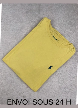 Tee shirt Ralph Lauren jaune, marke: Ralph Lauren, zustand: Gut, größe: M, 13,90 €, 15,30 € inklusive Vinted-Käuferschutz