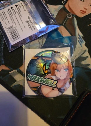 Nikke: Goddess Of Victory - Badge Maxwell - Anime Expo, marque: shift up, état: Neuf avec étiquette, taille: Taille unique, 7,50 €, 8,58 € Protection acheteurs incluse