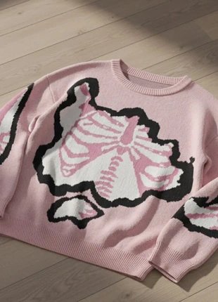 pull imprimé rose, brand: Rose, condition: Very good, size: S / 36 / 8, €35.00, €37.45 includes Buyer Protection