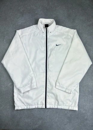Veste Manteaux Sans Capuche Full Zip Nike Vintage Unisexe | Taille S | Blanc Logo Brodé, marque: Nike, état: Très bon état, taille: S, 28,00 €, 30,10 € Protection acheteurs incluse