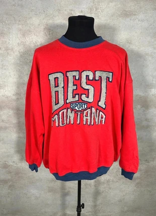 Pull Best Montana rouge et bleu taille U, marke: Best Montana, zustand: Sehr gut, größe: Universal, 5,00 €, 5,95 € beinhaltet Vinted-Käuferschutz Pro