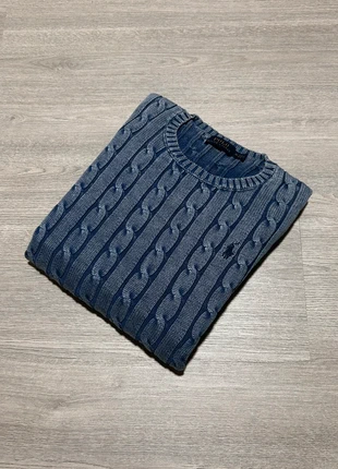 Torsadé Ralph Lauren - XS - Bleu Délavé, marque: Ralph Lauren, état: Très bon état, taille: XS, 38,00 €, 40,60 € Protection acheteurs incluse