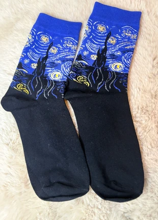 Chaussettes nuit étoilée, marque: pas de marque, état: Neuf sans étiquette, taille: S | 35–38, 2,50 €, 3,33 € Protection acheteurs (Pro) incluse