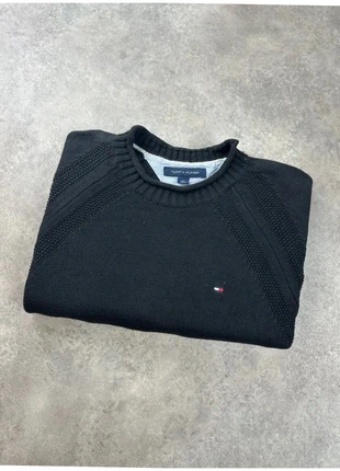 Pull crewneck Tommy Hilfiger - Noir - S, marca: Tommy Hilfiger, estado: Muito bom, tamanho: S, €22.00, €23.80 inclui Proteção do Comprador Pro