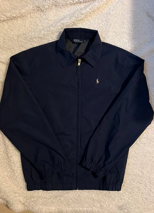 Veste Ralph Lauren Harrington | taille XS | Bleu marine logo beige, marca: Ralph Lauren, estado: Muy bueno, tamaño: XS, 70,00 €, 74,20 € Protección al comprador incluida