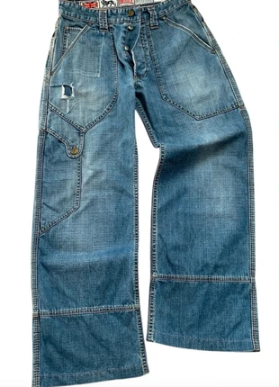 Real vintage y2k lonsdale Baggy jeans, merk: Lonsdale, staat: Heel goed, maat: W29 | FR 38, € 30,00, € 32,20 inclusief Kopersbescherming