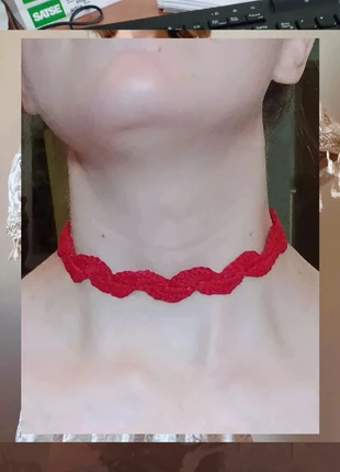 Choker crochet, marca: Boutique Parisienne, estado: Muito bom, €7.00, €8.05 inclui Proteção do Comprador