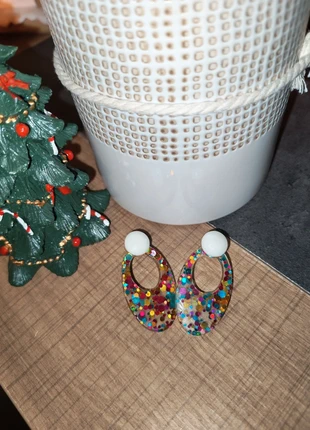 Boucles d'oreilles pailletées, merk: Creatrice, staat: Nieuw zonder prijskaartje, € 5,00, € 5,95 inclusief Kopersbescherming