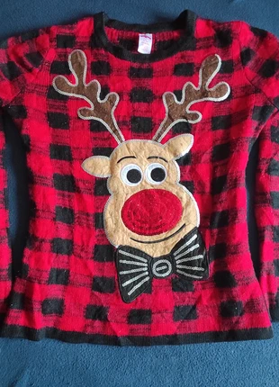 Pull de Noël en relief, brand: Holiday Time, condition: Very good, size: M / 38 / 10, €13.00, €14.35 includes Buyer Protection