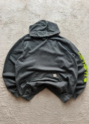 Limited Carhartt Grey Hoodie Premium Vintage Original Fit Oversized XLarge, marca: Carhartt, estado: Muito bom, tamanho: XL, €39.99, €42.69 inclui Proteção do Comprador