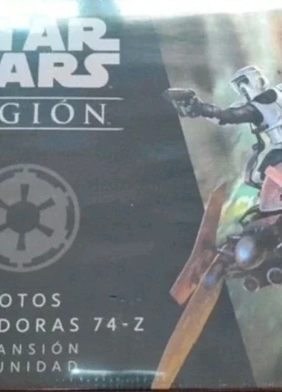 Star Wars Legion Motos deslizadoras 74-z, marca: FANTASY FLIGHT GAMES, estado: Nuevo, 14,95 €, 16,40 € Protección al comprador incluida