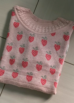 Maglione vintage con fragole, ciliegie e pere, brand: Vintage, condizioni: Ottime, taglia: S / IT 40 / EU 36, €15.00, €16.45 include la Protezione acquisti